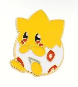 Pokemon Togepi Custom Enamel Pin Brooch Nintendo Anime - Image 1