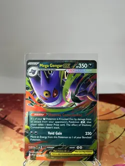 Pokemon TCG Mega Gengar EX 56/94 Phantasmal Flames Near Mint NM - Image 1