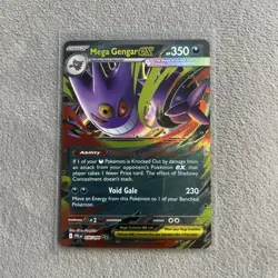 Pokemon TCG Mega Gengar EX 56/94 Phantasmal Flames Near Mint NM - Image 1