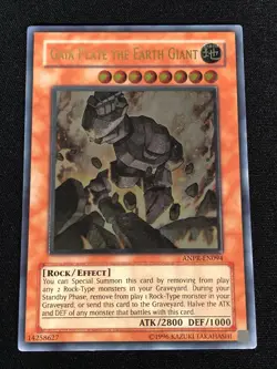 Yugioh Gaia Plate The Earth Giant ANPR-EN094 Ultimate (NM) - Image 1