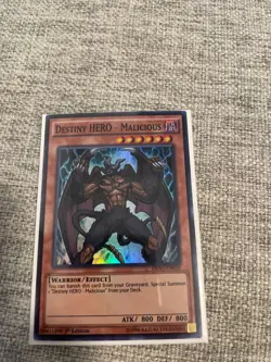 Destiny HERO - Malicious - Combo Pack - 3x Ultra Rare/Super Rare - NM/VLP - Image 3