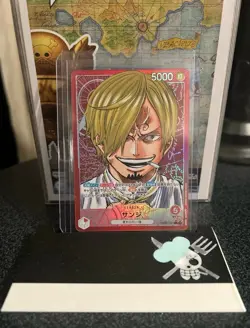 Sanji PRB01-001 Alt Art Leader Parallel Premium Booster ONE PIECE Japanese - Image 1