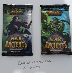 WoW TCG War of The Ancients Sealed Booster Pack - Loot Cards U - UK Seller - Image 1