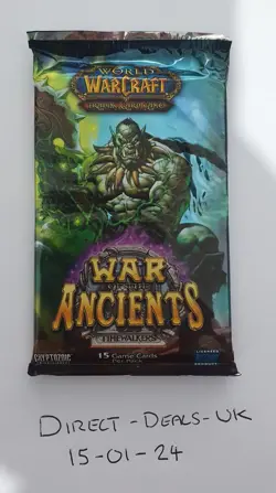 WoW TCG War of The Ancients Sealed Booster Pack - Loot Cards U - UK Seller - Image 4