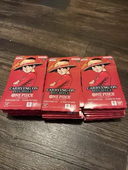 One Piece TCG OP-13 Carrying On His Will Sleeved Booster Packs Factory Sealed - Image 2
