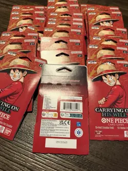 One Piece TCG OP-13 Carrying On His Will Sleeved Booster Packs Factory Sealed - Image 3