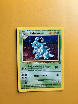 Nidoqueen | 7/64 | Jungle Holo Rare | Pokemon LP - Image 1