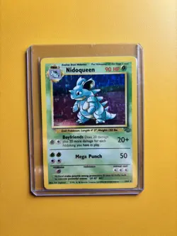 Nidoqueen | 7/64 | Jungle Holo Rare | Pokemon LP - Image 4