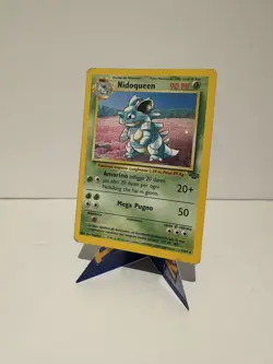 Pokemon Nidoqueen 7/64 Jungle Rare Holo Unlimited Wizards LP Italian - Image 1