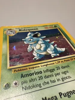 Pokemon Nidoqueen 7/64 Jungle Rare Holo Unlimited Wizards LP Italian - Image 3