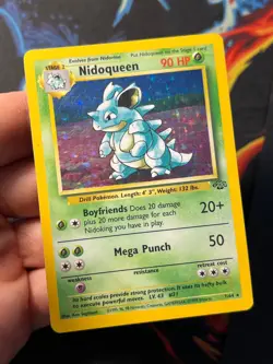 Nidoqueen 7/64 Jungle Unlimited - Holo Rare - WOTC - Pokemon Card C LP - - Image 4