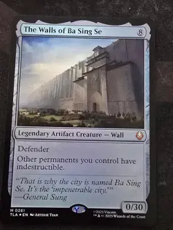 The Walls of Ba Sing Se Foil Mythic Rare Avatar the Last Airbender NM MTG Magic - Image 1