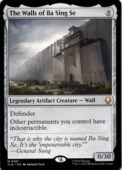 The Walls of Ba Sing Se Avatar: The Last Airbender Magic MTG NM - Image 1