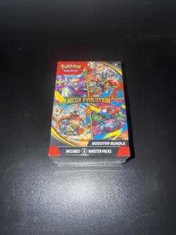 Pokemon TCG Mega Evolutions Booster Bundle Factory Sealed New Booster Packs - Image 1