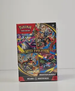 Pokemon TCG Mega Evolutions Booster Bundle (6 Packs) New Factory Sealed ME01 - Image 2