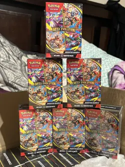 Set of 2 Pokemon Mega Evolutions Booster Bundle TCG Factory Sealed - Image 5