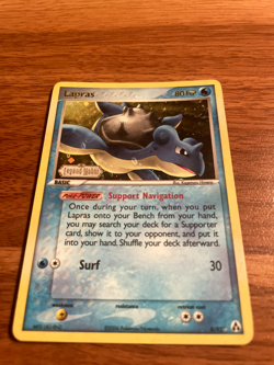 Lapras 8/92 Legend Maker Reverse Holo Rare Stamped Pokemon TCG Vintage 2006 NM - Image 2