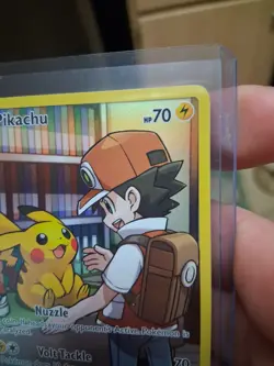 Pokemon Pikachu Full Art Holo Secret Rare 241/236 SM-Cosmic Eclipse English Card - Image 3
