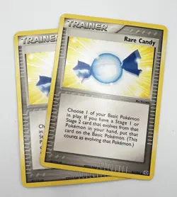 Rare Candy 83/106 x2 2x Pokemon Card 2005 Emerald LP - Image 1