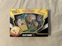 Pokemon TCG Hisuian Electrode V Card Box - MISPACK - New/Sealed - Image 1