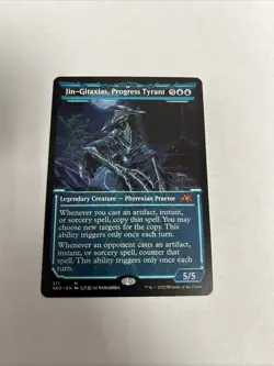 Jin Gitaxias Progress Tyrant Showcase Nonfoil Card #371 MTG LP - Image 1