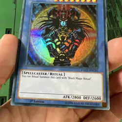 Magician of Black Chaos - YGLD-ENC01 - Ultra Rare 1st Edition Yugioh Card - Image 4
