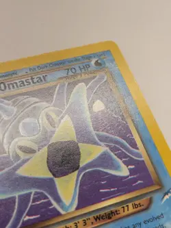 Dark Omastar 19/105 Card Non Holo Neo Destiny Pokemon Card - Image 5
