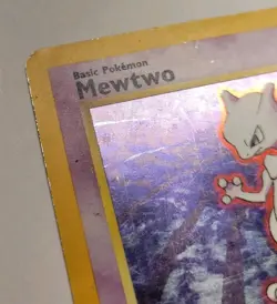 Mewtwo Base Set Holo Card 10/102 TCG Nintendo Pokemon - Image 5