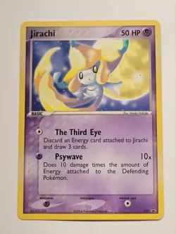 Jirachi Black Star Promo 021 TCG Card Nintendo Pokemon - Image 1