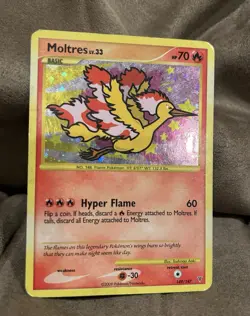 Pokemon Card TCG Moltres 149/147 Supreme Victors Holo 2009 - Image 1