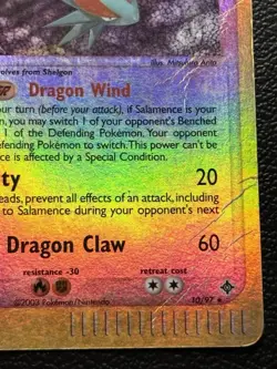 Salamence Reverse Holo 10/97 EX Dragon Pokemon Card 2003 HP - Image 5