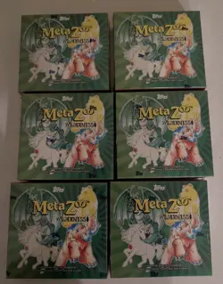 LOT OF SIX (6) 2022 Topps MetaZoo Wilderness Factory Sealed Boxes (30 cards) - Image 1