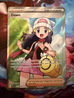 Dawn 118/094 Ultra Rare Full Art NM Pokemon Card PFL Phantasmal Flames - Image 1