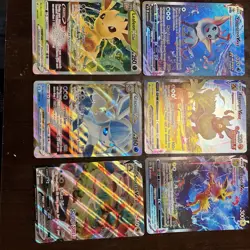 Jumbo Pokemon TCG Card Lot Of Jumbo Cards with binder - Image 1