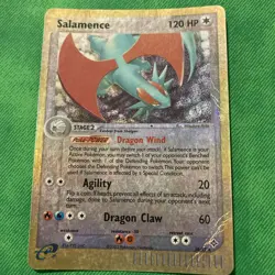 Salamence 10/97 EX Dragon Holo Pokemon E Card 2003 - Image 1