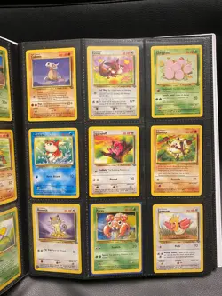 Base Fossil Jungle Set Pokemon Cards Collection Bundle 1999 WOTC No Duplicates - Image 5