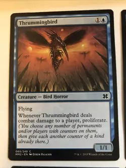 Thrummingbird X4 Modern Masters Ex/NM Condition See Front/back Pics - Image 2