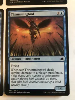 Thrummingbird X4 Modern Masters Ex/NM Condition See Front/back Pics - Image 4