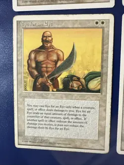 Eye For An Eye X4 -4th 5th Edition Various Condition See Front/back Pics - Image 3