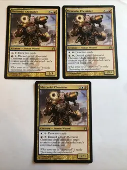 Mercurial Chemister X3 Return To Ravnica Ex+/NM Condition See Front/back Pics - Image 1