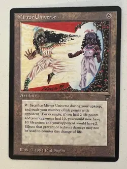 Magic the Gathering MTG Legends Mirror Universe LP+ (Beta Bob) - Image 1