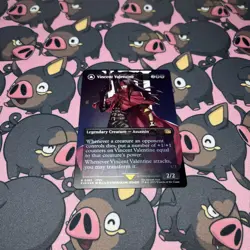 Vincent Valentine (Borderless) Final Fantasy Foil - Image 1