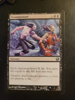 Exsanguinate - Scars of Mirrodin - LP - #61 MTG Magic Black Uncommon - Image 1