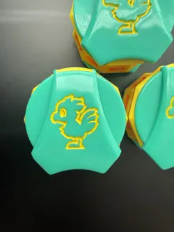 3x Final Fantasy Chocobo Spindown Life Counter Click Wheel Magic Lot - Image 2