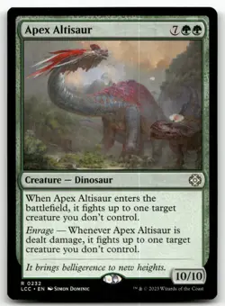 Apex Altisaur R Commander: The Lost Caverns of Ixalan 232 NM - Image 1