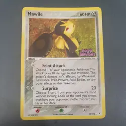 2006 Pokemon STAMPED EX Holon Phantoms Holo MAWILE 23/110 - Image 1
