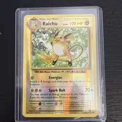 Pokemon TCG Raichu XY Evolutions 36/108 Reverse Holo - Image 1