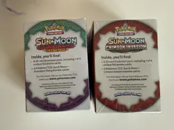 Pokemon Sun & Moon Guardians Rising And Crimson Invasion Prerelease Box Rare - Image 2