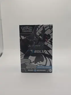 Pokemon TCG: Scarlet & Violet Black Bolt Booster Bundle In Hand Factory Sealed - Image 1