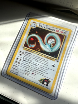2000 Pokemon Gym Heroes Erika’s Dragonair #4 SWIRL Holo - NM/Mint - WOTC Vintage - Image 3